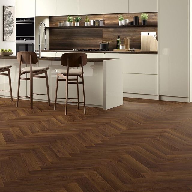 Виниловый SPC Ламинат AlsaFlooring Horizon Herrigbone Оссегор HZB 1203