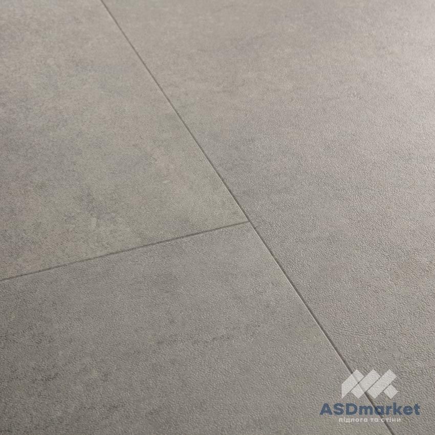 Виниловый пол замковой Quick-Step Alpha Vinyl Oro base Tiles Бетонная скала AVSTT40234