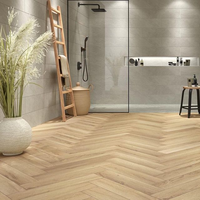 Виниловый SPC Ламинат AlsaFlooring Horizon Herrigbone Поркероль HZB 1206