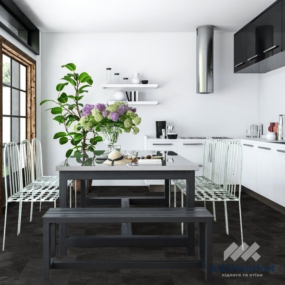 Виниловый SPC Ламинат Falquon The Floor Stone Lavarosa P3004