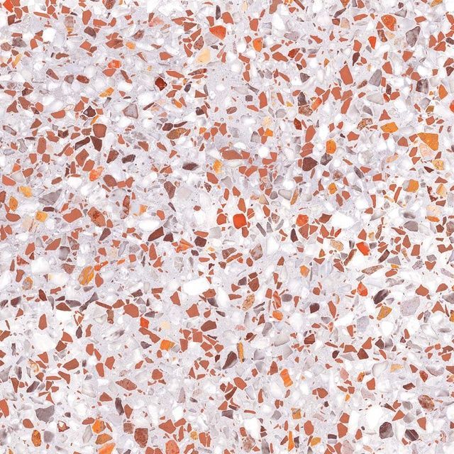 Виниловый пол в рулонах Forbo Sarlon Graphic 15db coral terrazzo 9406T4315