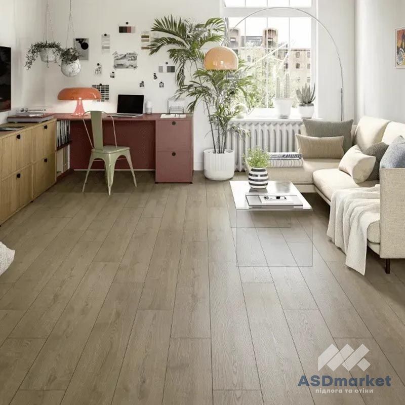 Ламинат Egger Classic Aqua 4V Дуб Турин коричневый EL2191