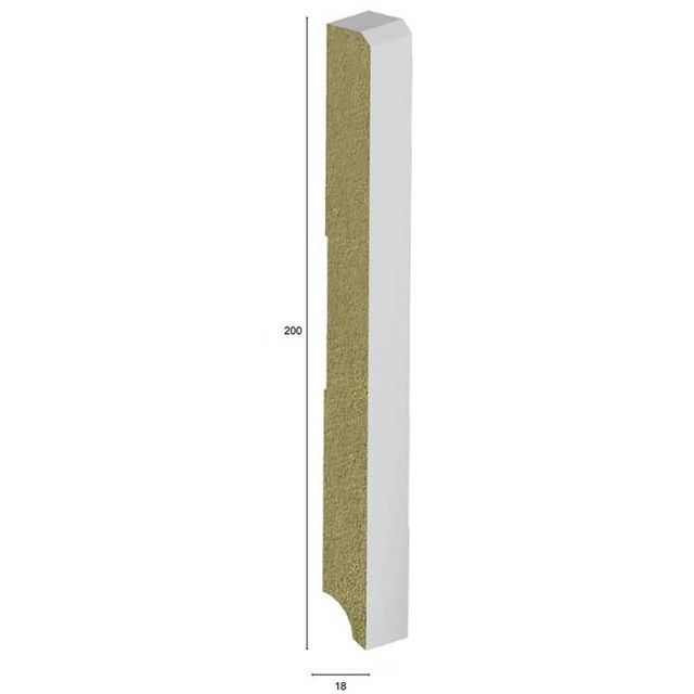 Плінтус HDF Luciano Modern Plus 028H200X18/2M2