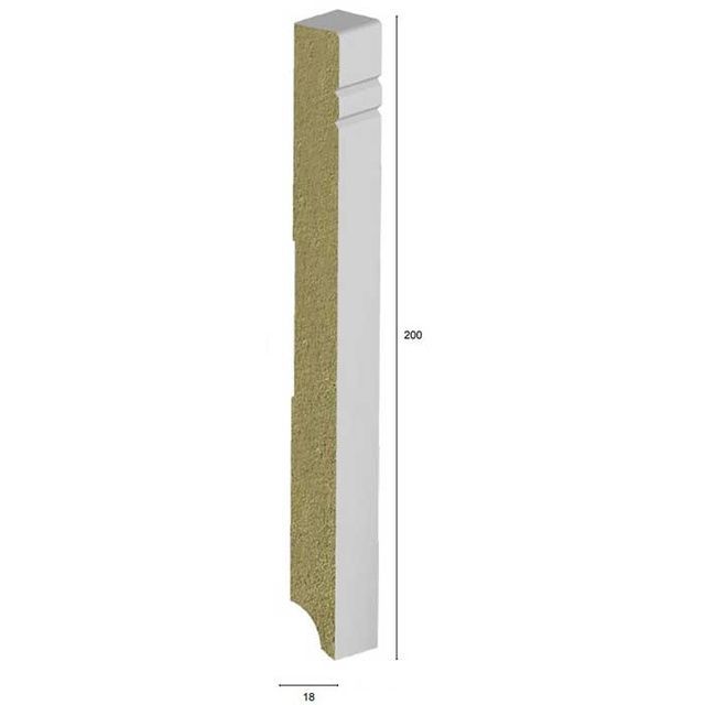 Плінтус HDF Luciano Modern Plus 028H200X18/2M3