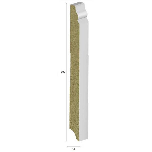 Плінтус HDF Luciano Pregio Plus 028H200X18/2P3