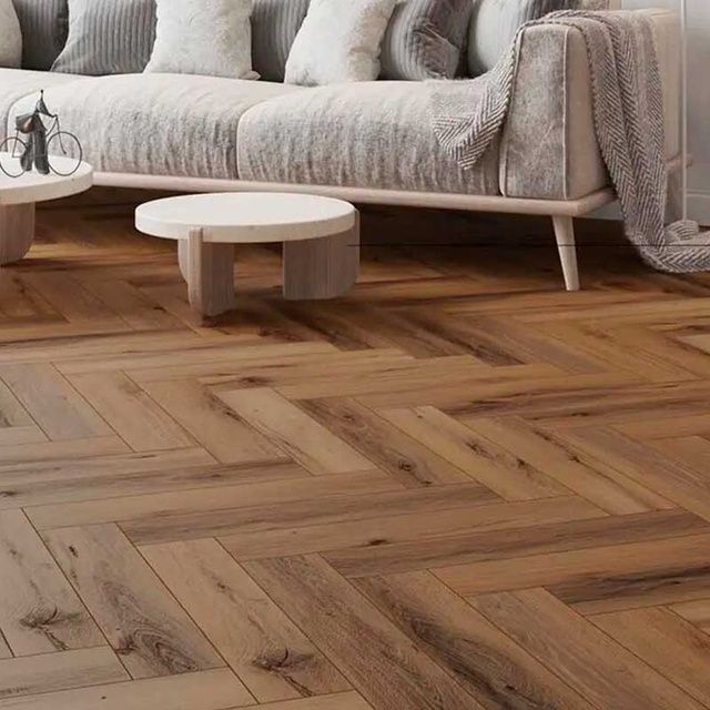 Виниловый SPC Ламинат Firmfit Herringbone natura EWH 7040