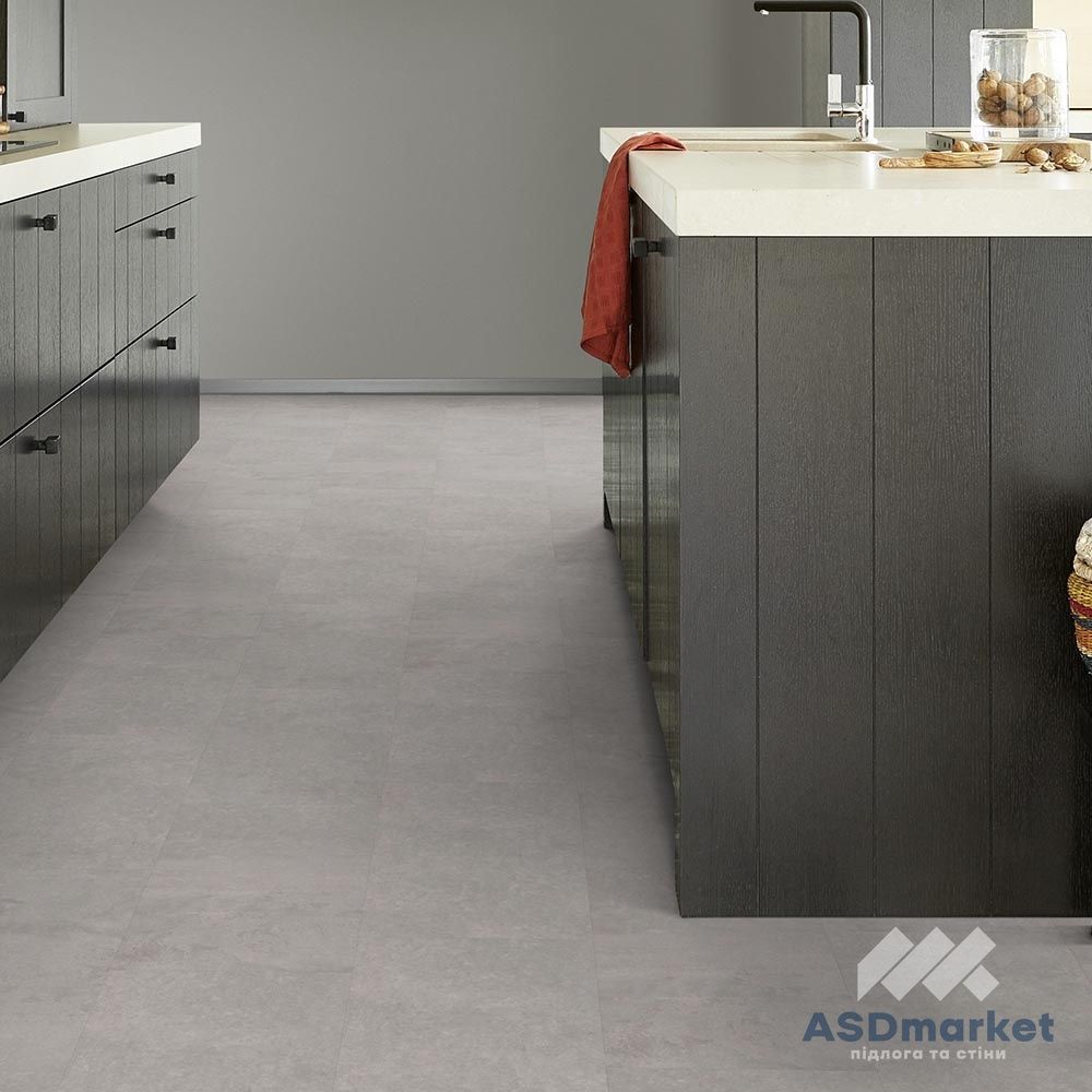 Виниловый SPC ламинат Tarkett Elegance Rigid 55 Polished Concrete Steel 280008020