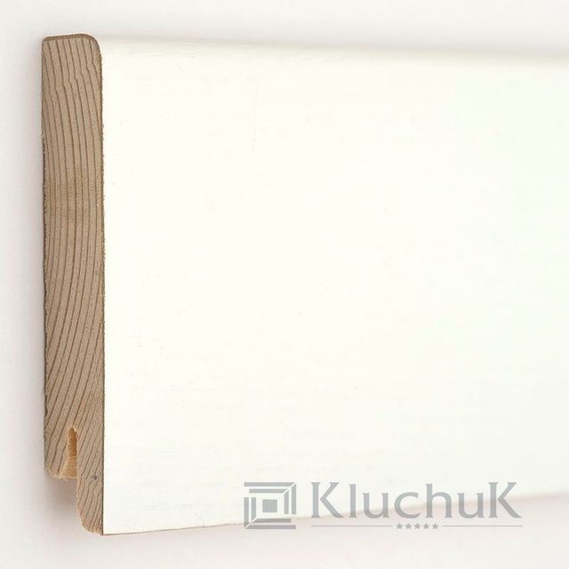 Плінтус Kluchuk Modern Дуб Білий KLM80-12 (80х19мм)