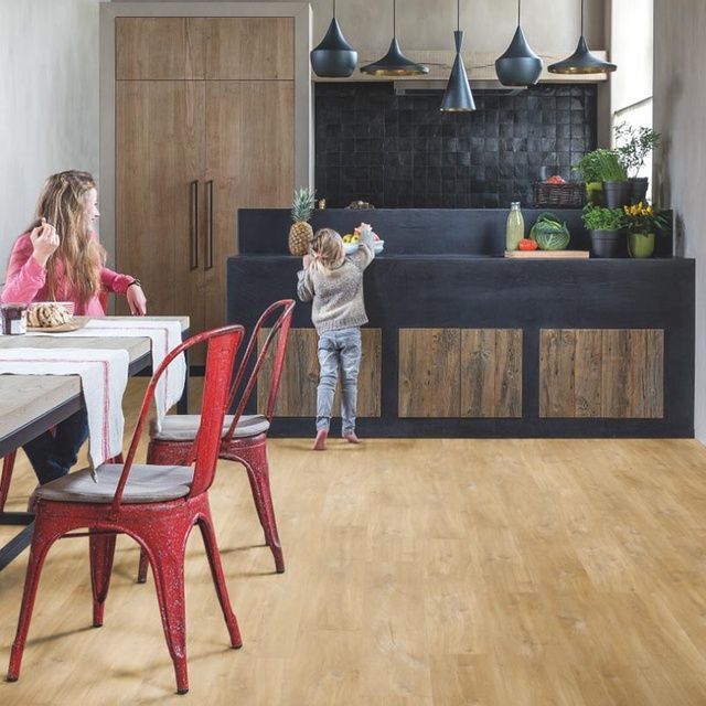 Вінілова підлога замкова Quick-Step Alpha Vinyl Blos base Small Planks Дуб каньйон натуральний AVSPT40039