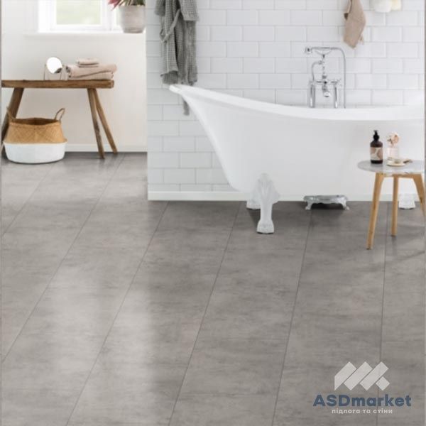 Ламинат Egger Kingsize Aqua+ Бетон Чикаго светло-серый ELF186