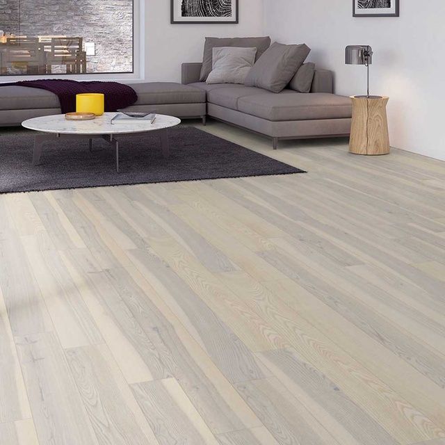 Паркетна дошка Weitzer Parkett Comfort Plank Ясен Polar 48369