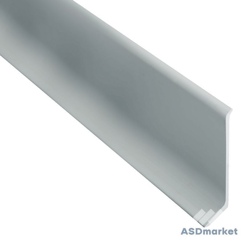 Плинтус алюминиевый накладной ALU-N4012