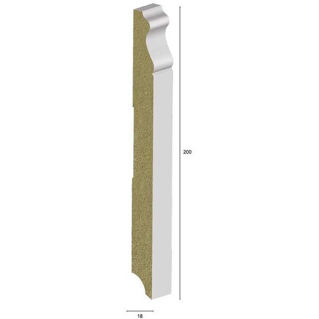 Плінтус HDF Luciano Pregio Plus 028H200X18/2P8
