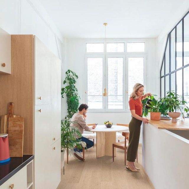 Виниловый пол замковой Quick-Step Alpha Vinyl Blos Small Planks Дуб прибрежный песочный AVSPU40322