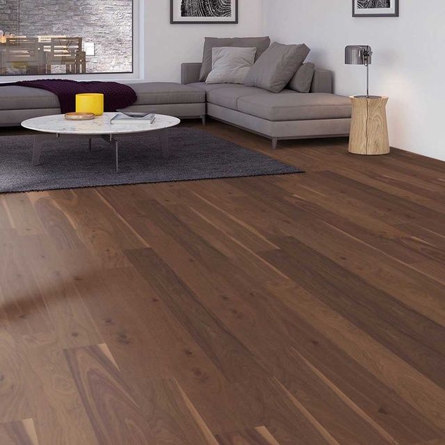 Паркетна дошка Weitzer Parkett Comfort Plank Горіх пропарений 65001