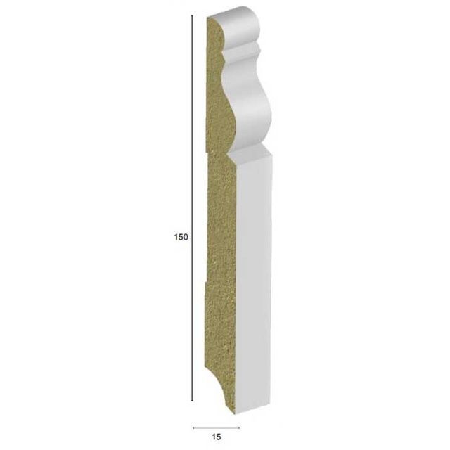 Плінтус HDF Luciano Pregio Plus 028H150X15/2P9