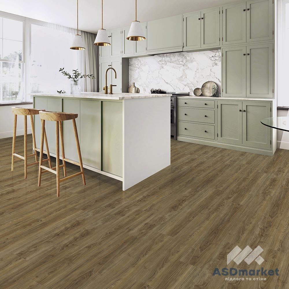 Вініловий SPC ламінат BerryAlloc PureLoc Natural Teak 3161 - 4035
