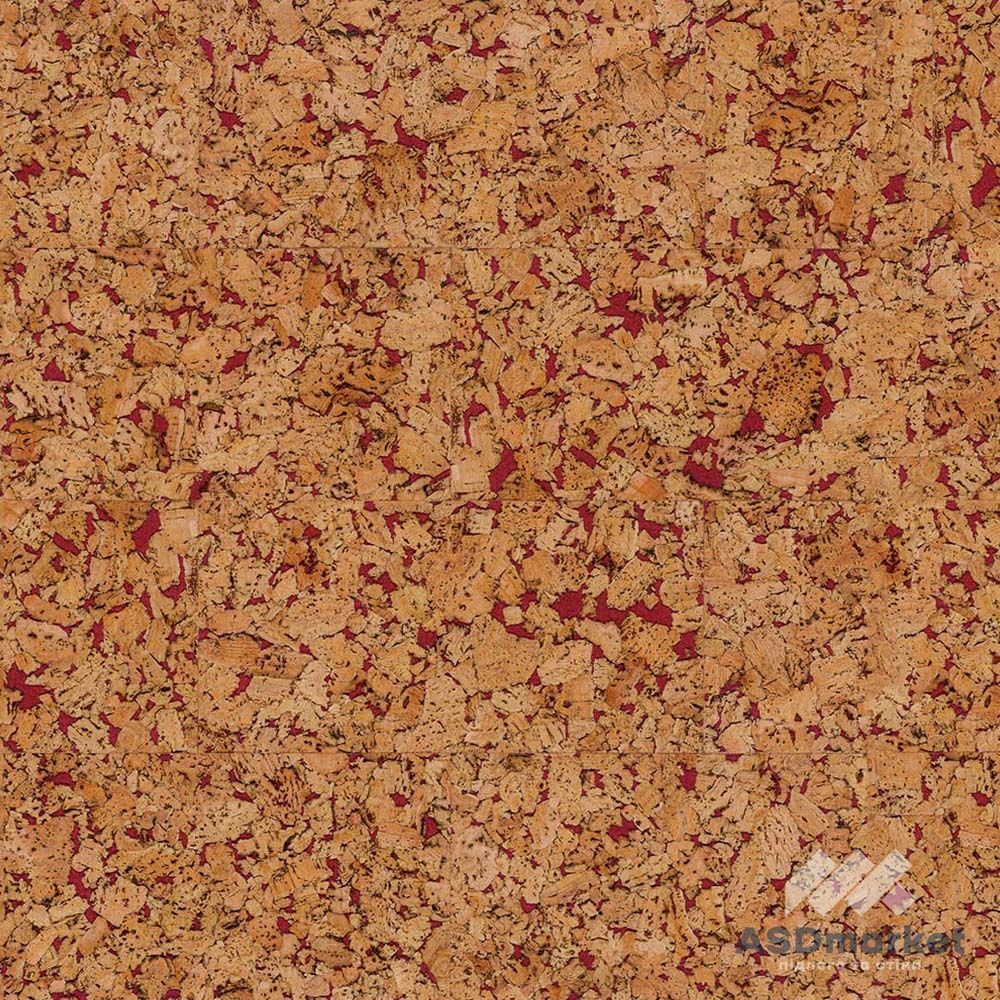 Настенная пробка листовая Wicanders Dekwall Hawai Red RY67001