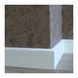 Плинтус Европлинтус плоский 100х12мм покрыт эмалью.