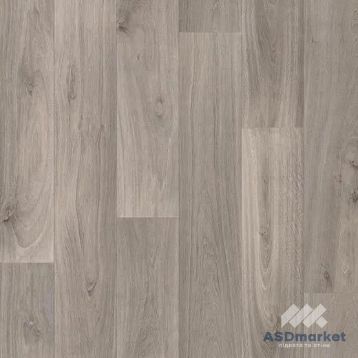 Вінілова підлога в рулонах Forbo Sarlon Wood 15db grey silver oak 8412T4315