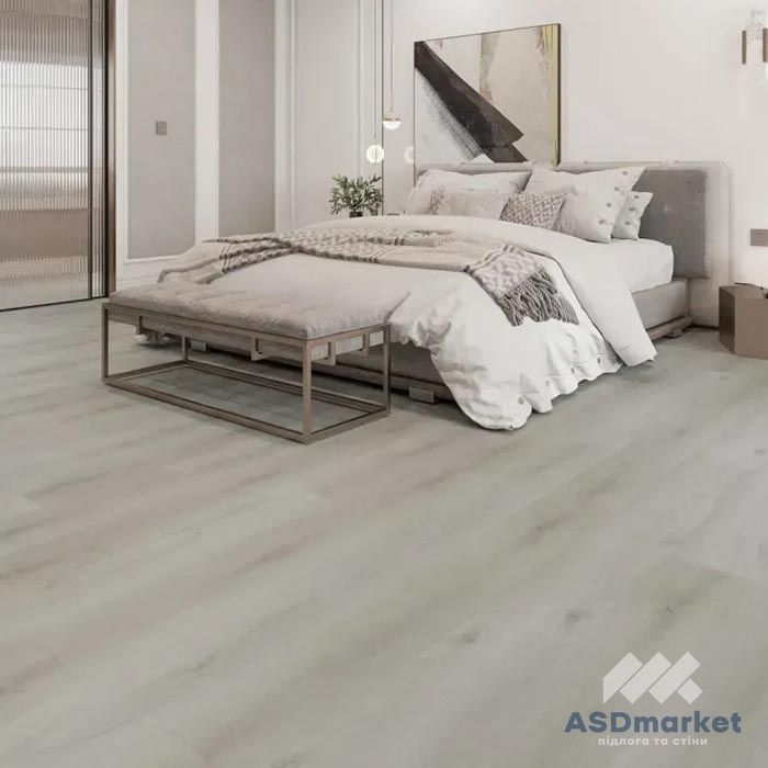 Виниловый SPC Ламинат AlsaFlooring Neo Click 55 Классический Серый Мергель NC 14