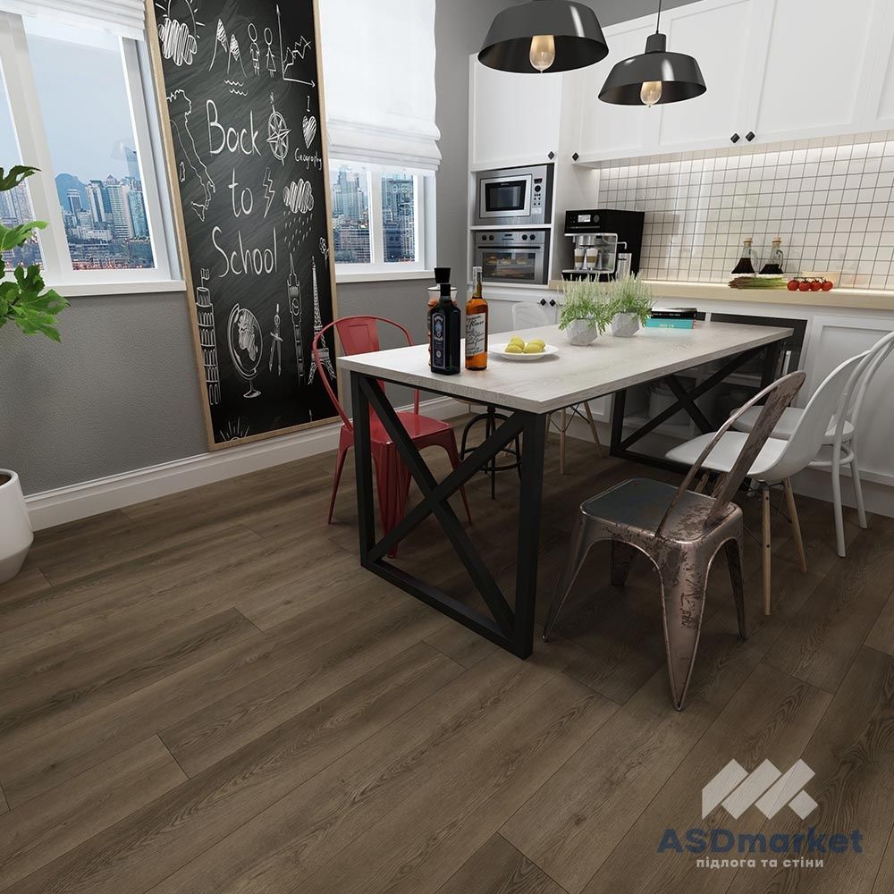 Вініловий SPC ламінат Nomad Flo Lux L Sineu NF10832