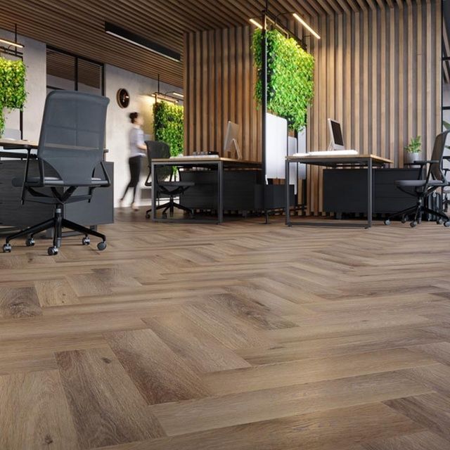 Виниловый SPC ламинат Arbiton Legnar Herringbone Frisco Oak HB 41475