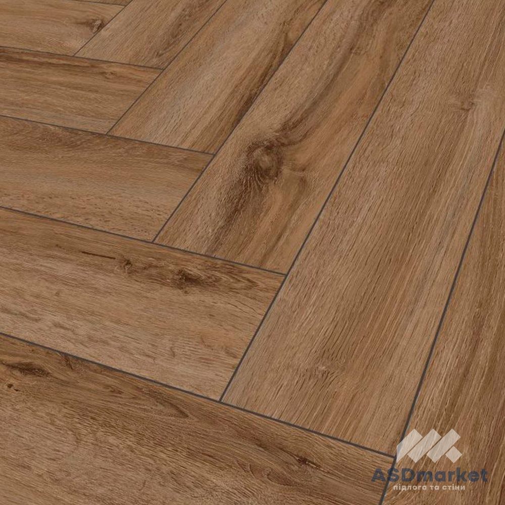 Вініловий SPC Ламінат Falquon The Floor Herringbone Jackson Oak P1006