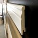 Плінтус Kluchuk МДФ Волна Білий RAL 9003 MDF-V80