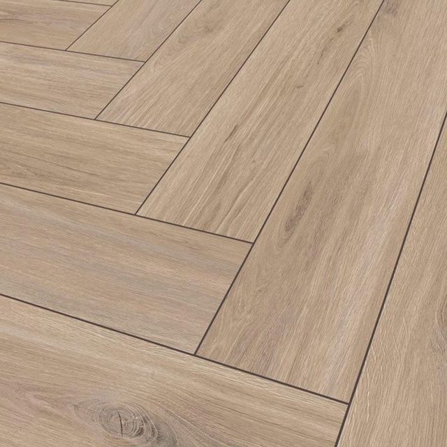 Виниловый SPC Ламинат Falquon The Floor Herringbone Tuscon Oak Р6001