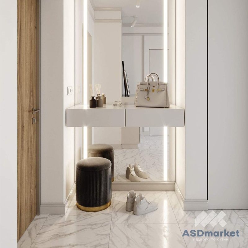 Плінтус Kluchuk МДФ Волна Білий RAL 9003 MDF-V100