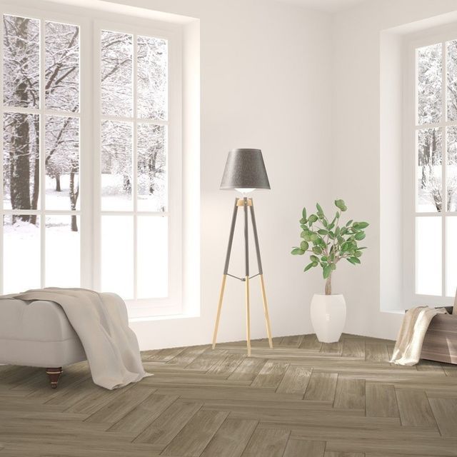 Виниловый SPC Ламинат Falquon The Floor Herringbone York Oak P6002