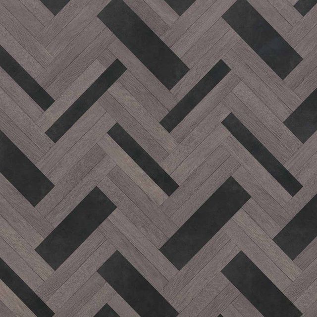 Виниловый пол в рулонах Forbo Modul'up Wood 19db dark hybrid wood concrete 9209UP4319