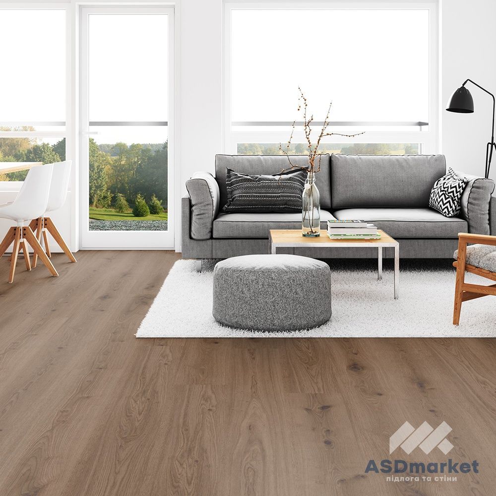 Виниловый SPC ламинат Tarkett Elegance Rigid 55 Delicate Oak Natural 280007014