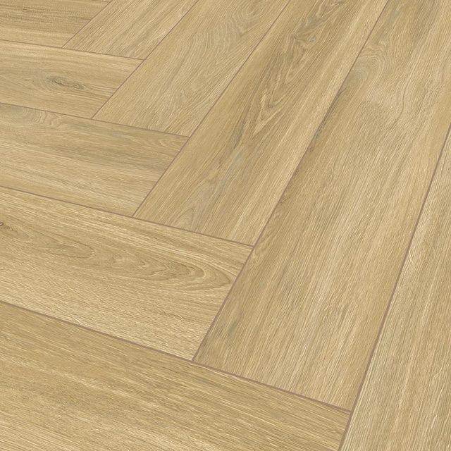 Вініловий SPC Ламінат Falquon The Floor Herringbone Nature Oak P6004