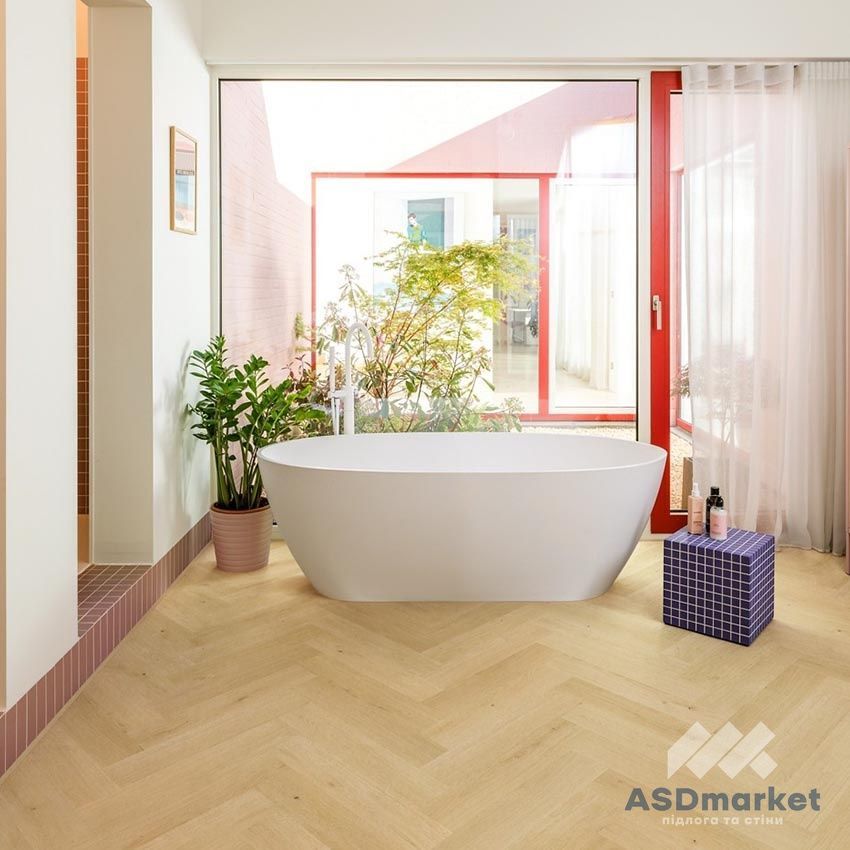 Ламінат Quick-Step Impressive Design (Herringbone) Дуб імбир (8мм) IMD8246