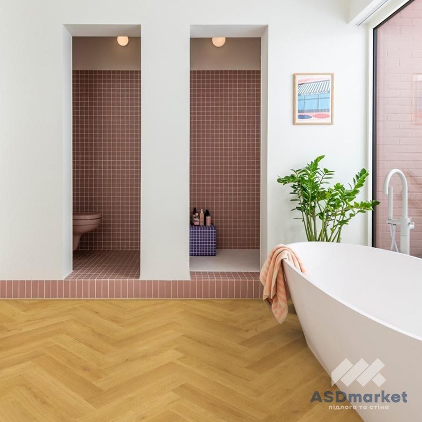 Ламинат Quick-Step Impressive Design (Herringbone) Дуб тмин (8мм) IMD8247