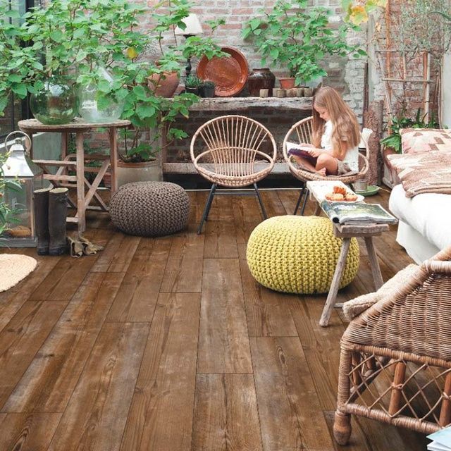 Виниловый пол замковой Quick-Step Bloom Сосна закат солнца AVMPU 40075
