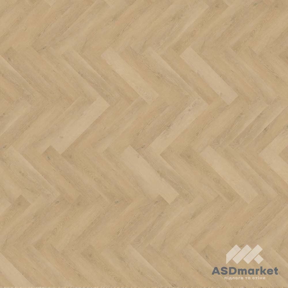 Виниловый пол клеевой Wineo 400 DB Wood&nbsp;XS&nbsp;(елка) Plain&nbsp;Oak&nbsp;Beige DB281WXS
