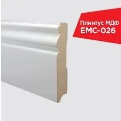 Плінтус білий EMC026