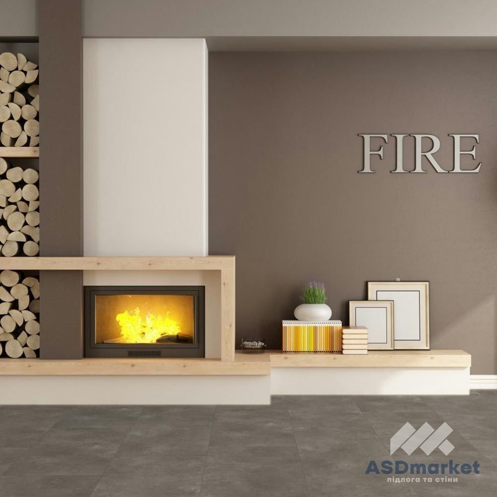Вінілова підлога клейова Parador TrendTime 5 DB Stone Trafalgar dark grey 1750857