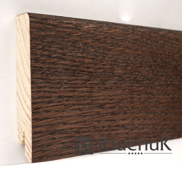 Плінтус Kluchuk Modern Дуб Какао KLM80-10 (80х19мм)