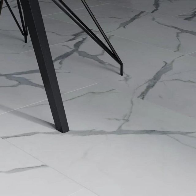 Виниловый пол SPC клеевой Vinilam Ceramo Грецький мармур 87999