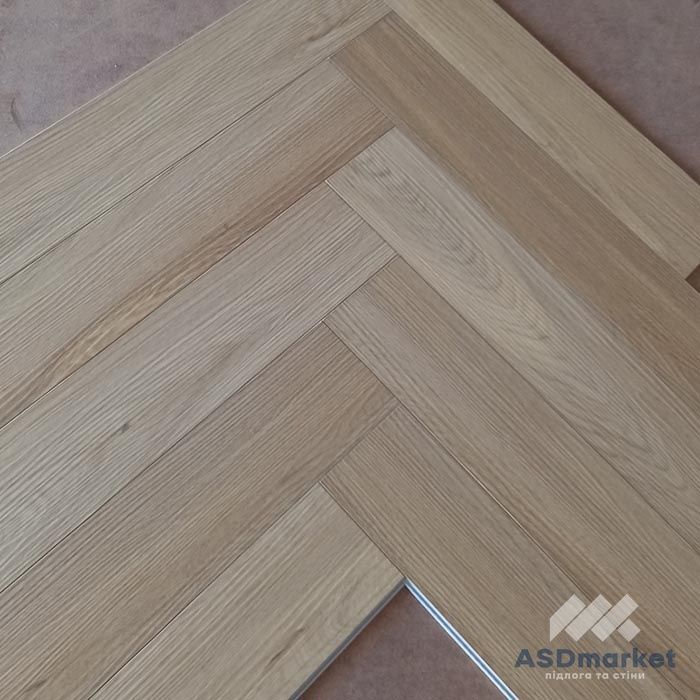 Виниловый пол SPC замковой Bazalux Herringbone Oak Dover 3225